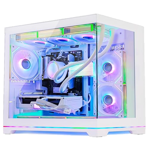HELLOLAND Ocean Park White Prebuilt Gaming PC